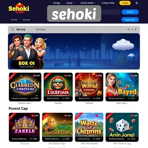 Sehoki Sebagai Platform Terbaik untuk Pecinta Game Online